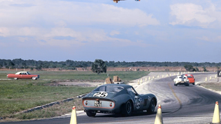 The Greatest Motorsport Picture Ever Has A Ferrari 250 GTO And A Blimp